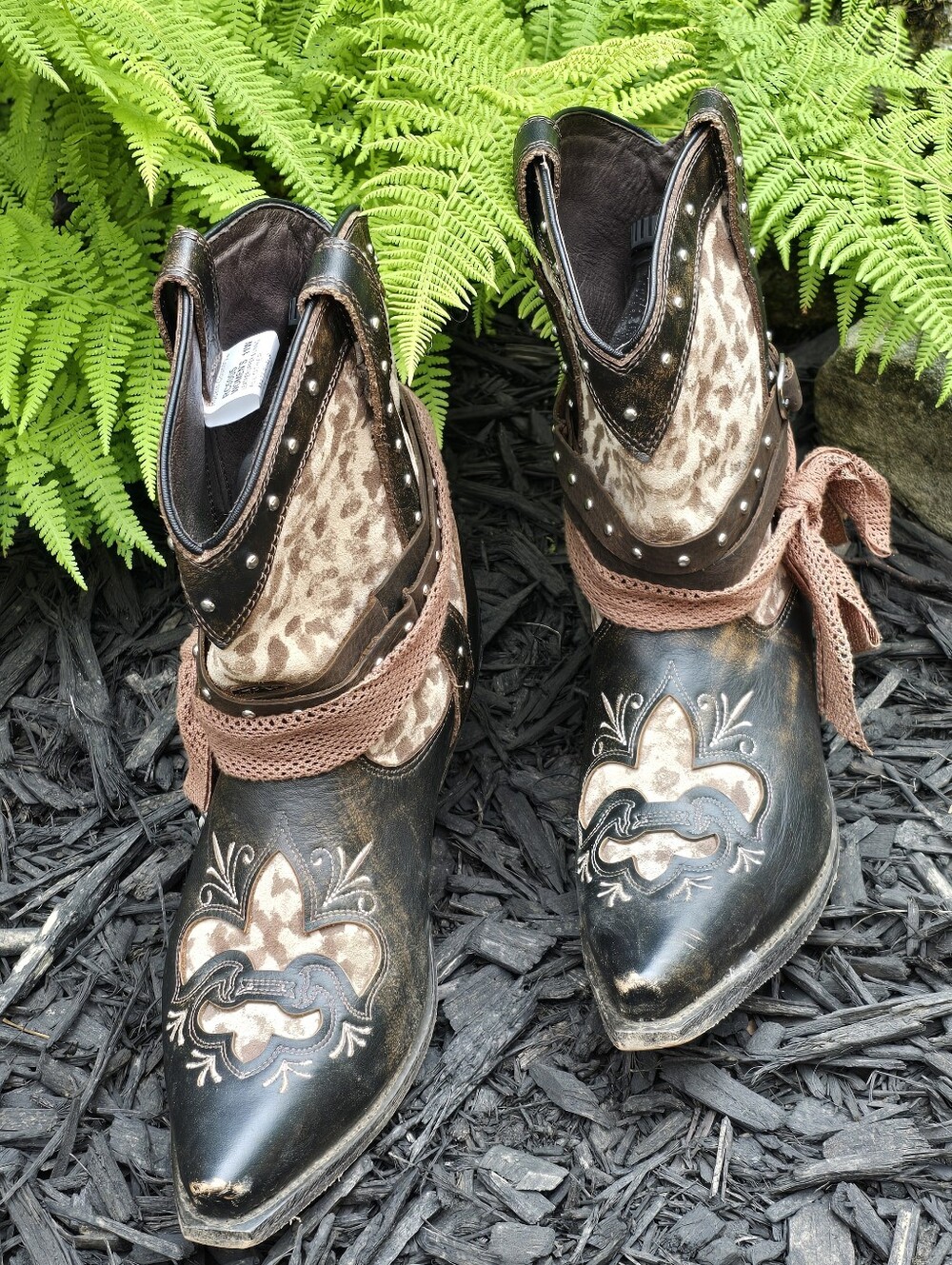 Rockin Country - Cowgirl Boots - Womens 11 - Picture 3 of 6